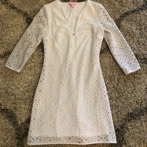 Lilly Pulitzer crochet style dress